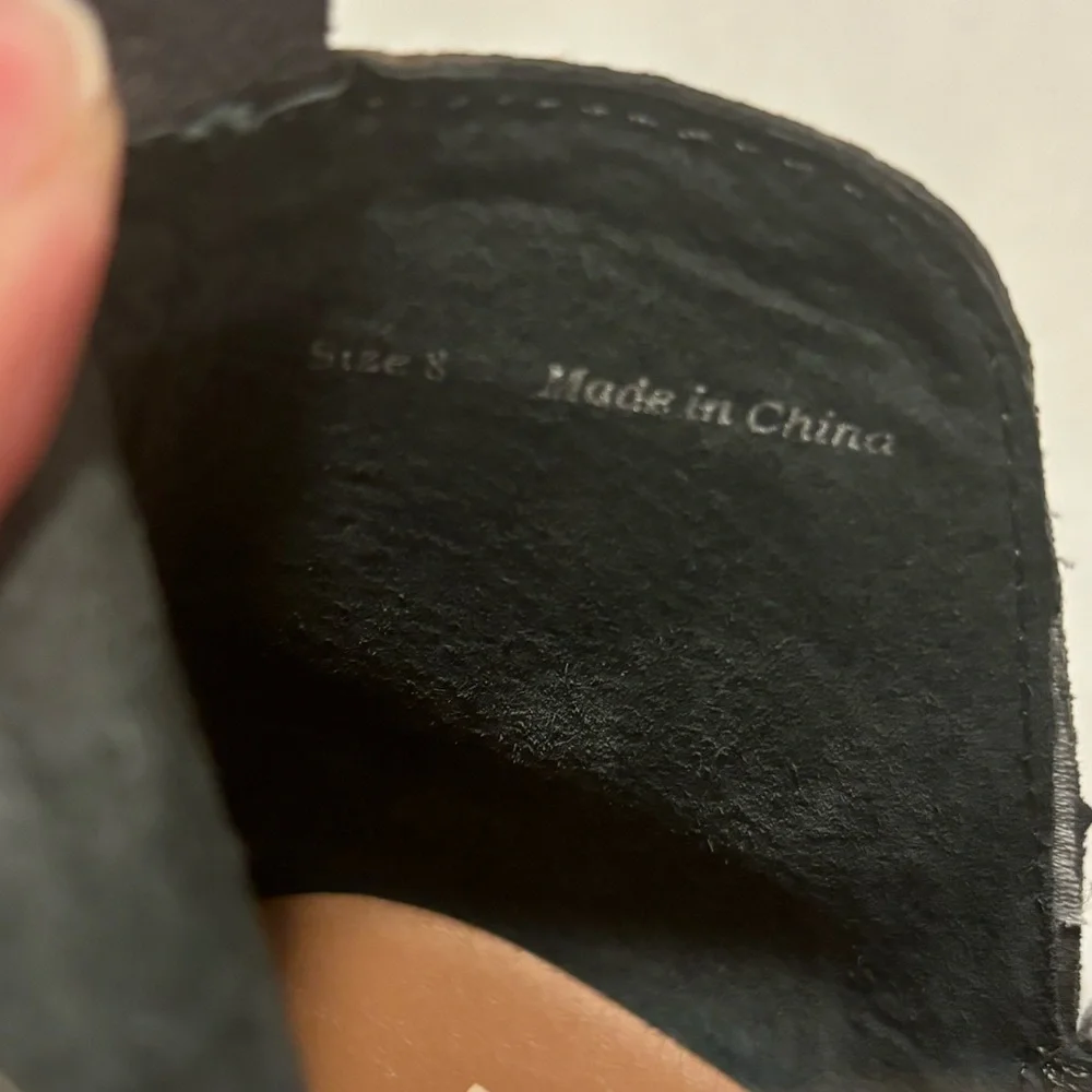 DV by Dolce Vida, gray perforated suede wedge, 8 - Picture 5 of 8